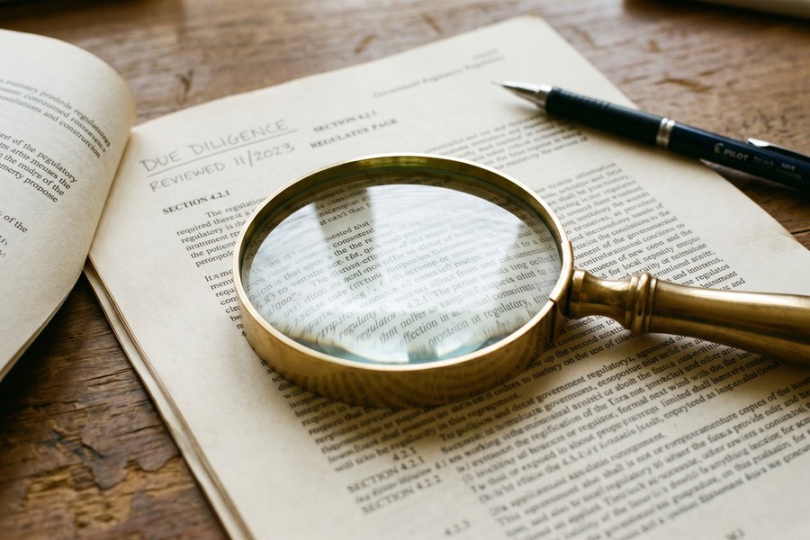 Infographic showing CFPB regulatory oversight structure for fintech loan platforms