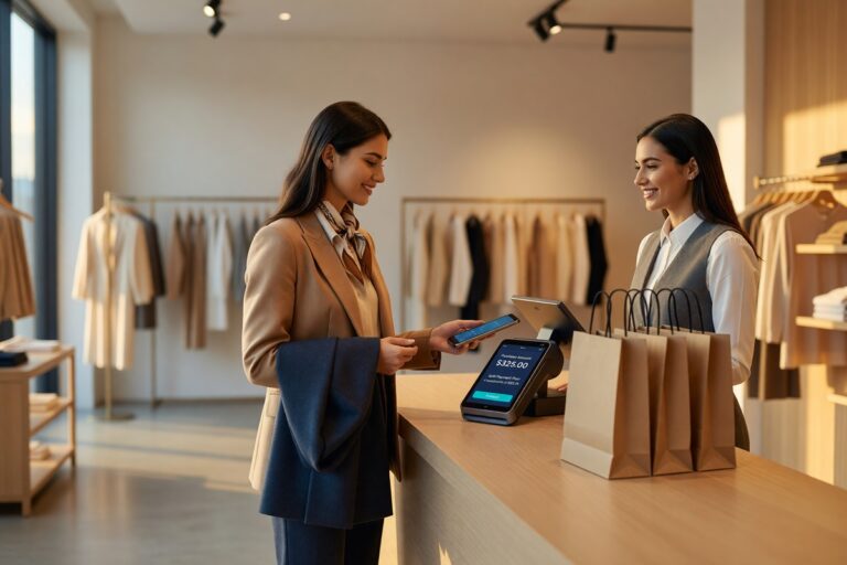 Person using buy now pay later option at online checkout on laptop