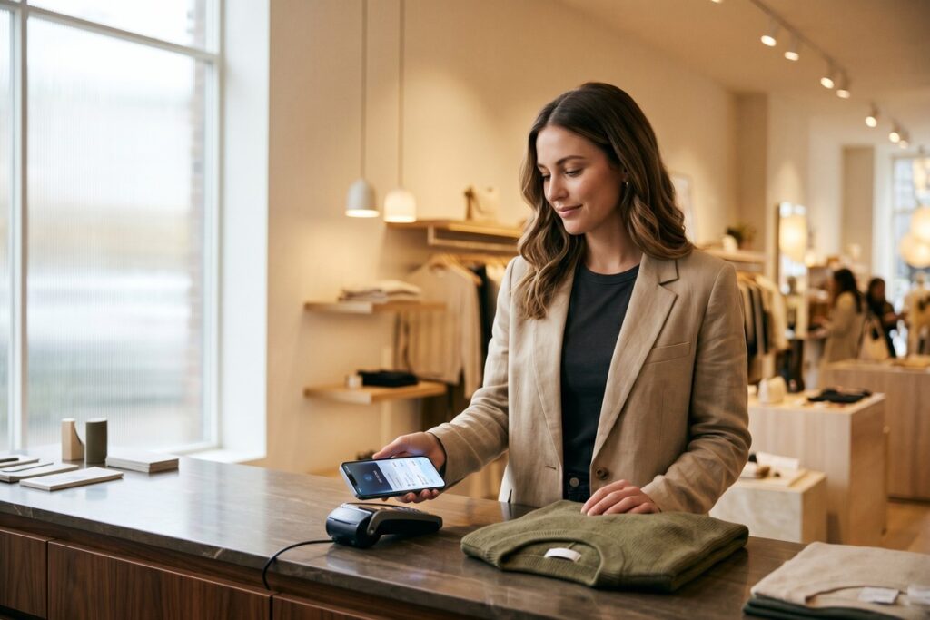 Embedded finance explained — digital financial services integrated into a business platform interface