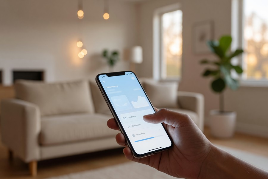 Side-by-side visual of a traditional bank savings account vs. high-yield online savings account earnings over one year