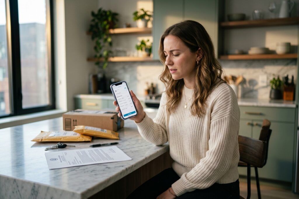 Fintech lender reviewing BNPL regulations and compliance documents on a digital tablet