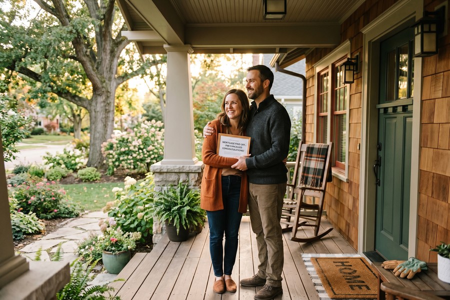 Decision flowchart helping borrowers choose between FHA and conventional loans based on credit score and down payment