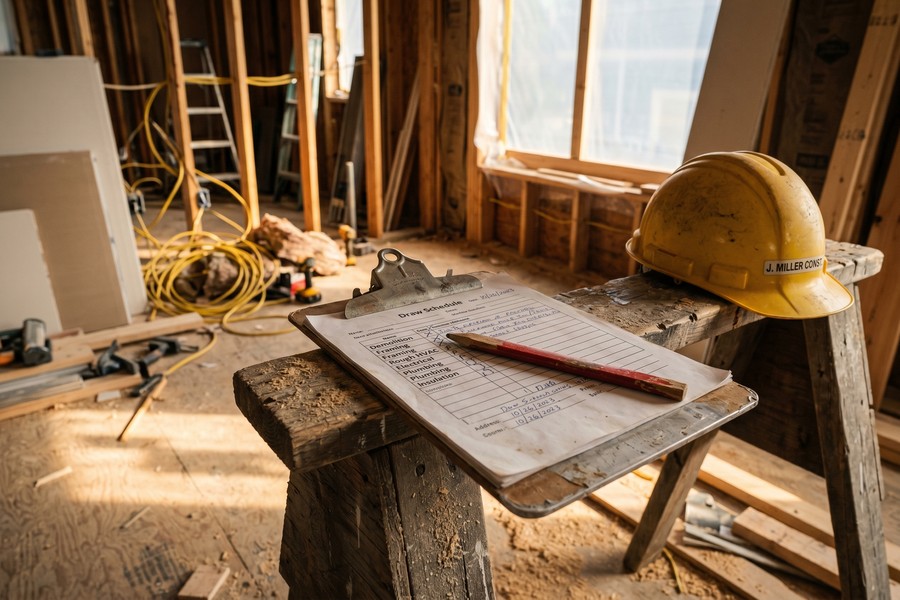 FHA 203k renovation loan process timeline from application to draw disbursement