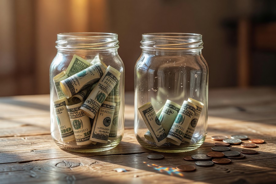 Bar chart showing gross raise versus monthly take-home after federal taxes and FICA