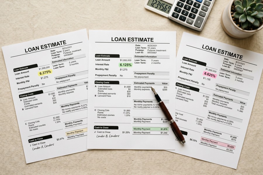 Checklist graphic showing 90-day bank history optimization steps before a loan application