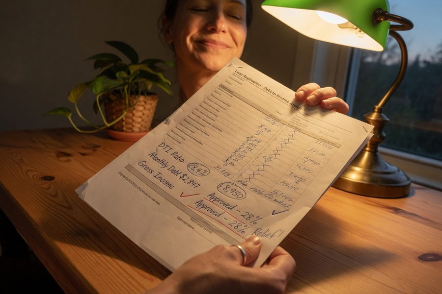 Infographic showing eligibility factors weighed by digital lenders post-bankruptcy