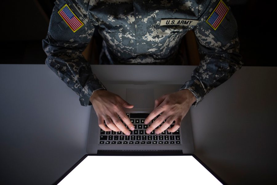 Red flags in a scam VA loan text message