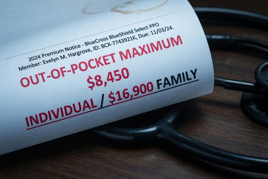 Infographic comparing monthly healthcare costs at age 64 versus Medicare costs at age 65