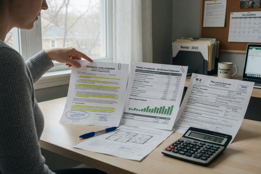 Comparison chart of personal loan APR rates by income documentation quality