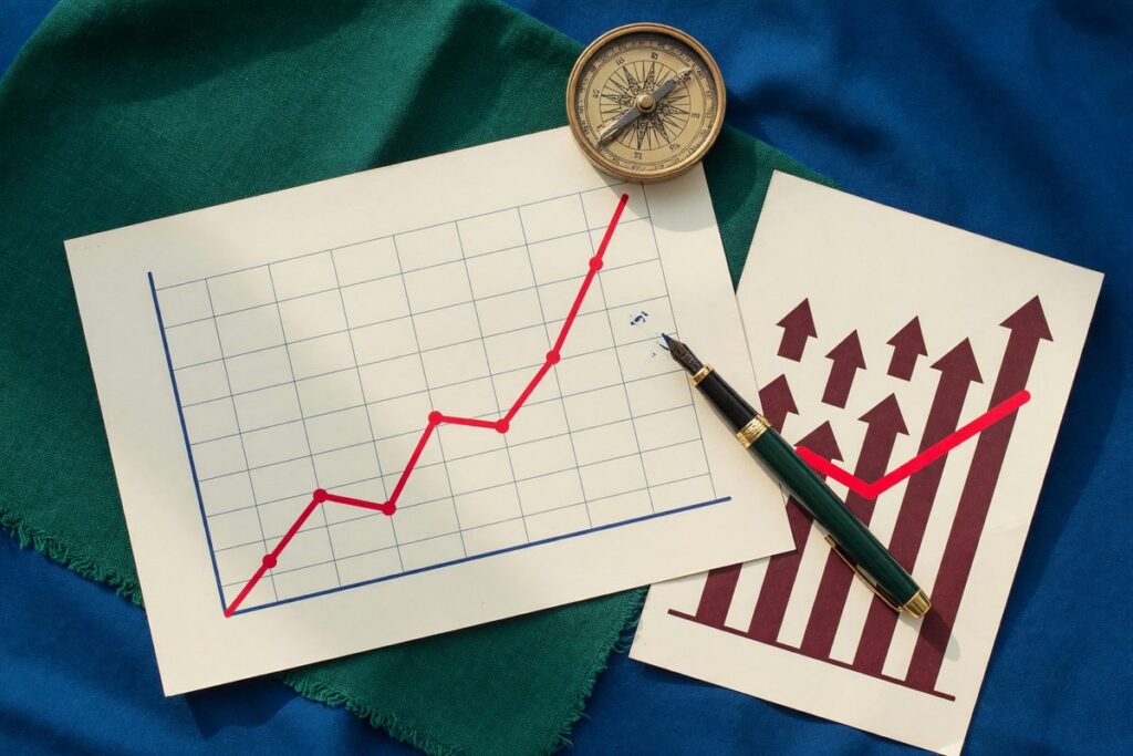 Graph showing mortgage rate changes tracking bond market yield movements