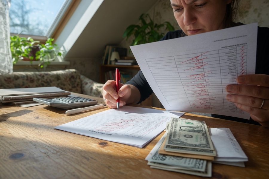 Visualization of minimum payment trap with personal loan and credit card obligations