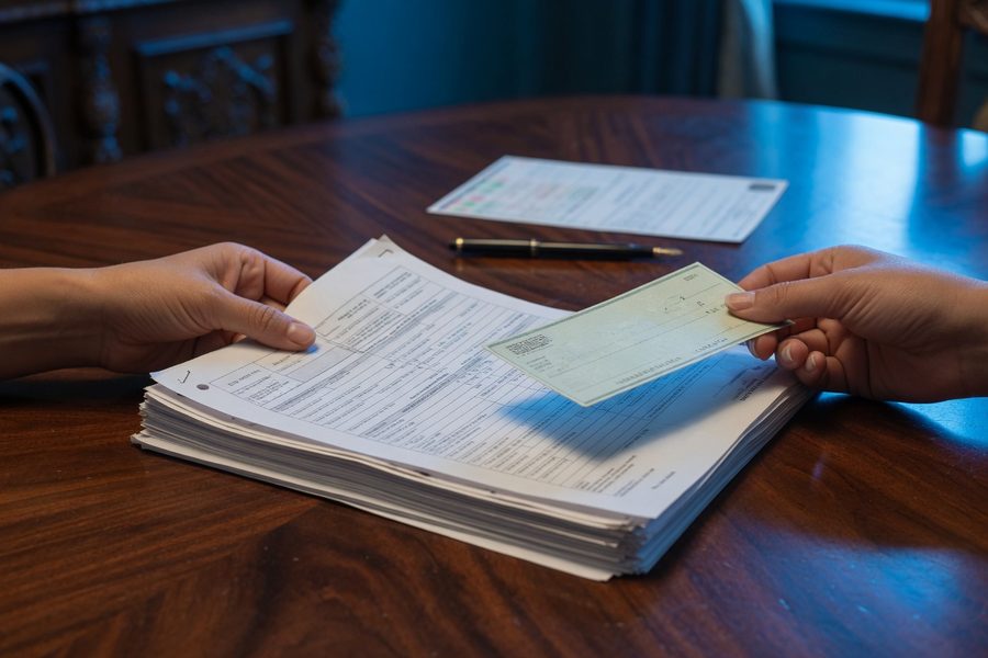 Comparison of USDA and FHA loan documents showing zero down versus 3.5% down